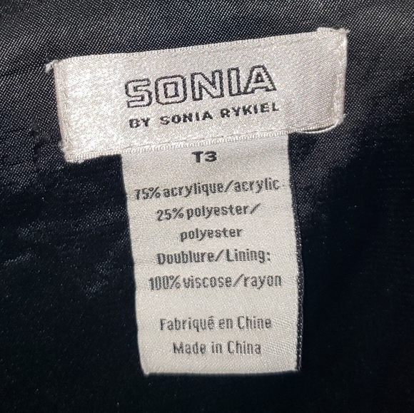 VTG HTF style Sonia by Sonia Rykiel faux fur ladies 1x coat - Picture 8 of 15